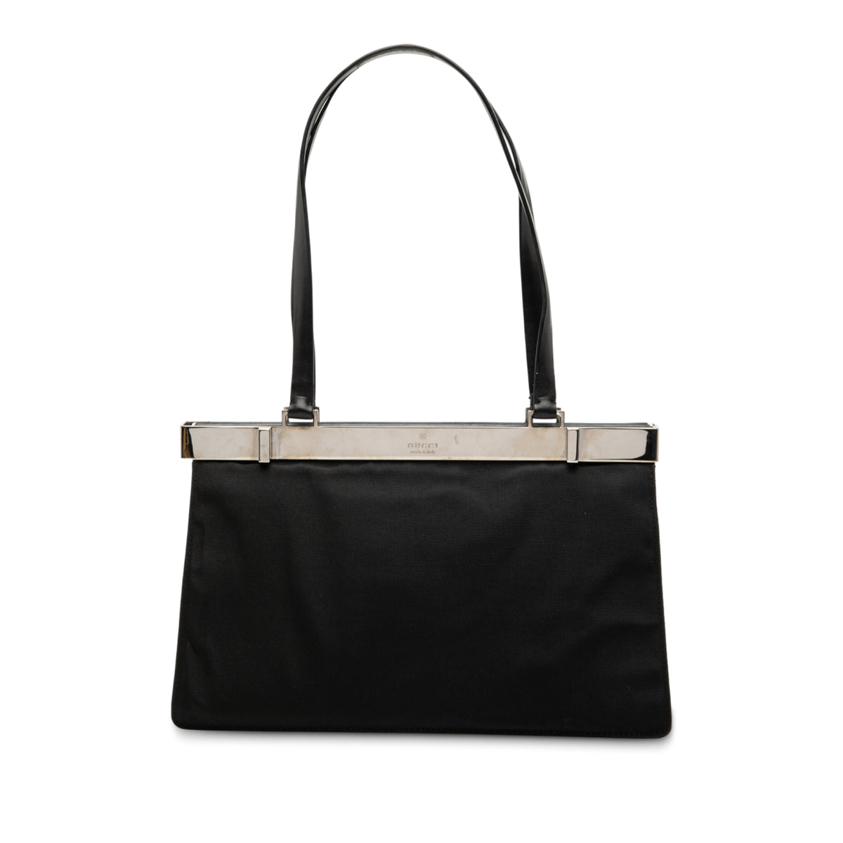 Nylon Frame Shoulder Bag