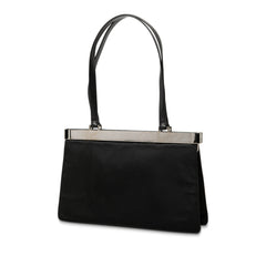 Nylon Frame Shoulder Bag
