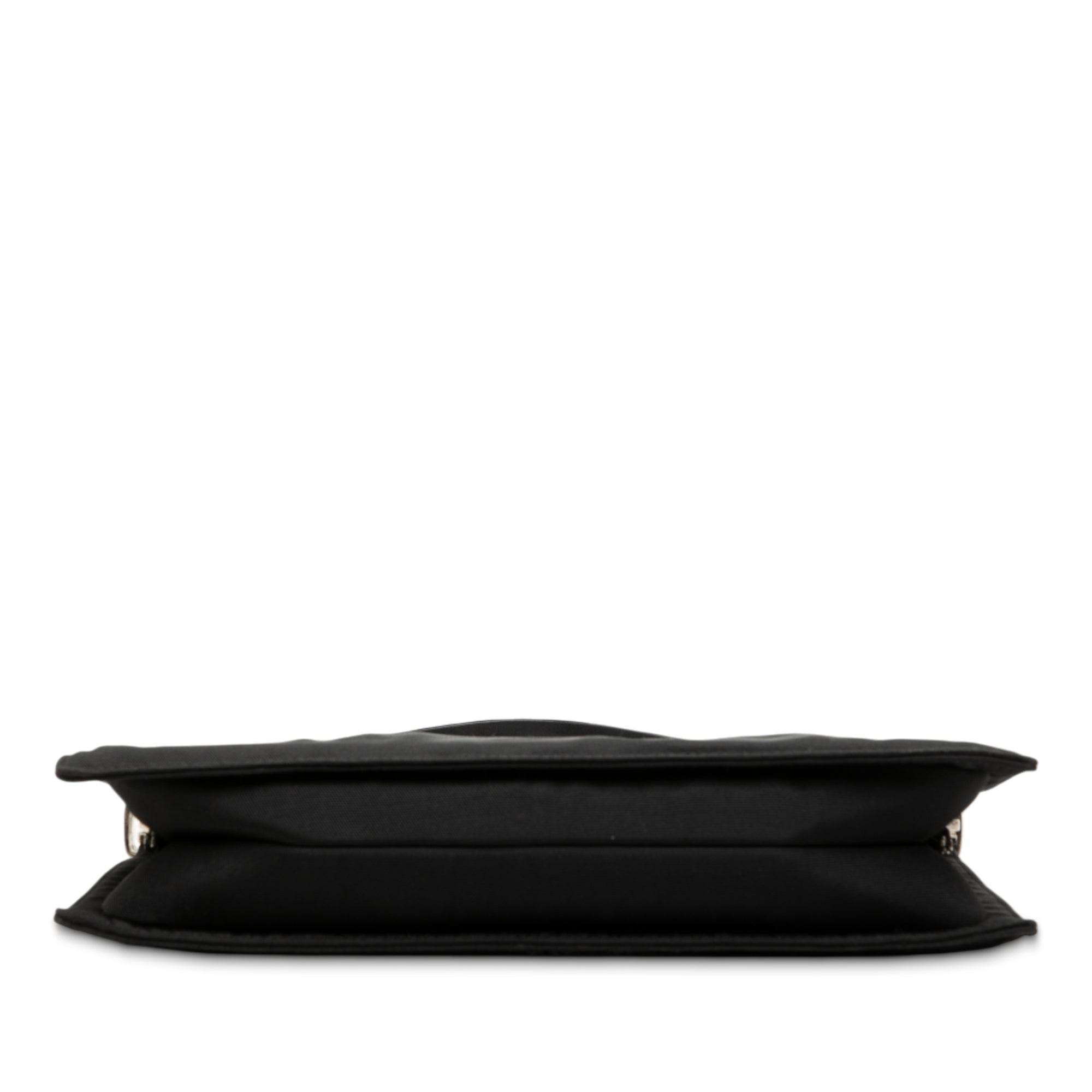 Nylon Frame Shoulder Bag