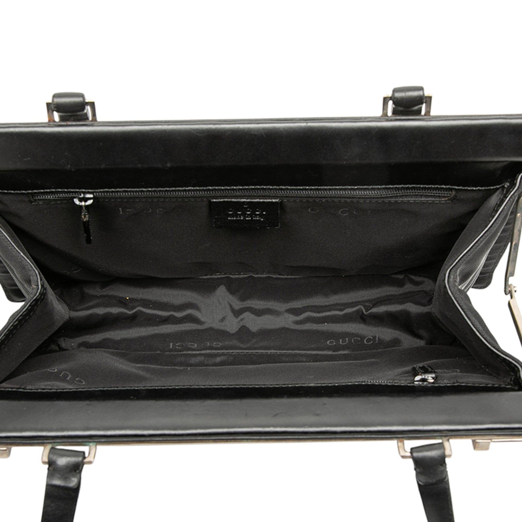 Nylon Frame Shoulder Bag