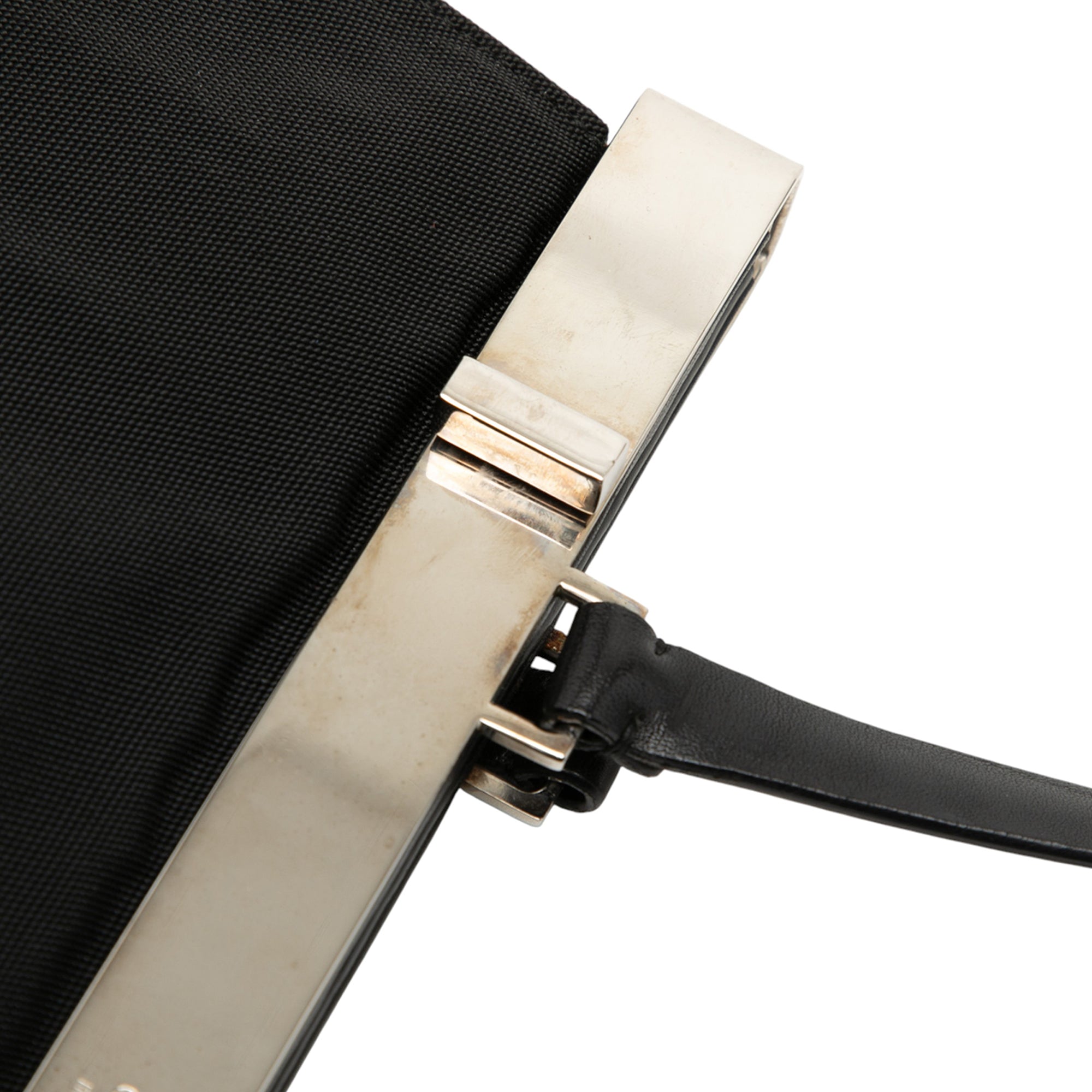 Nylon Frame Shoulder Bag