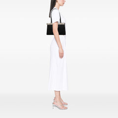 Nylon Frame Shoulder Bag