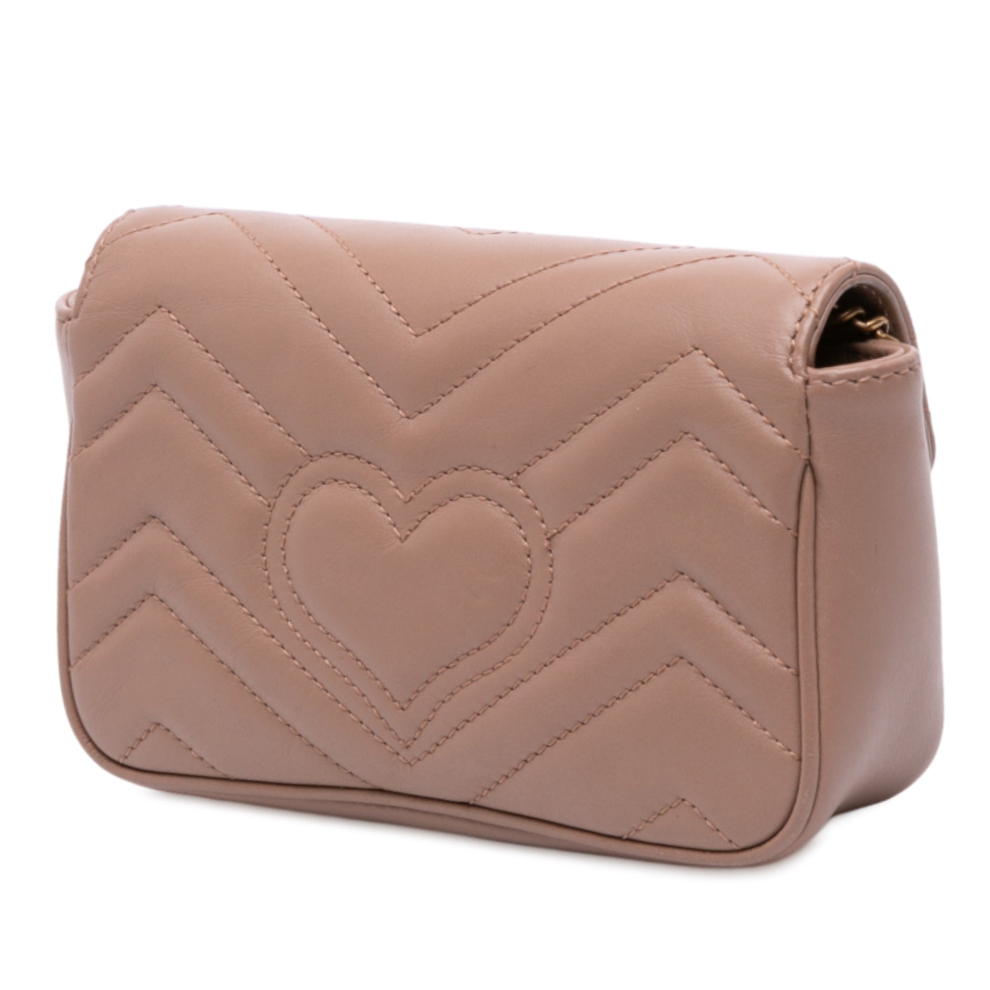 Mini GG Marmont Matelasse Leather Flap Crossbody