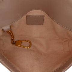 Mini GG Marmont Matelasse Leather Flap Crossbody