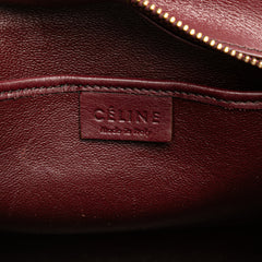 Nano Bicolor Suede and Calfskin Luggage Tote