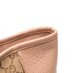GG Canvas and Leather Bree Tote