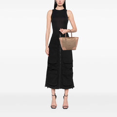 GG Canvas and Leather Bree Tote