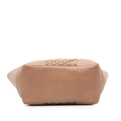 GG Canvas and Leather Bree Tote