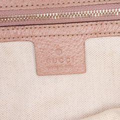 GG Canvas and Leather Bree Tote