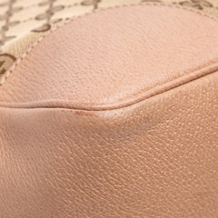 GG Canvas and Leather Bree Tote