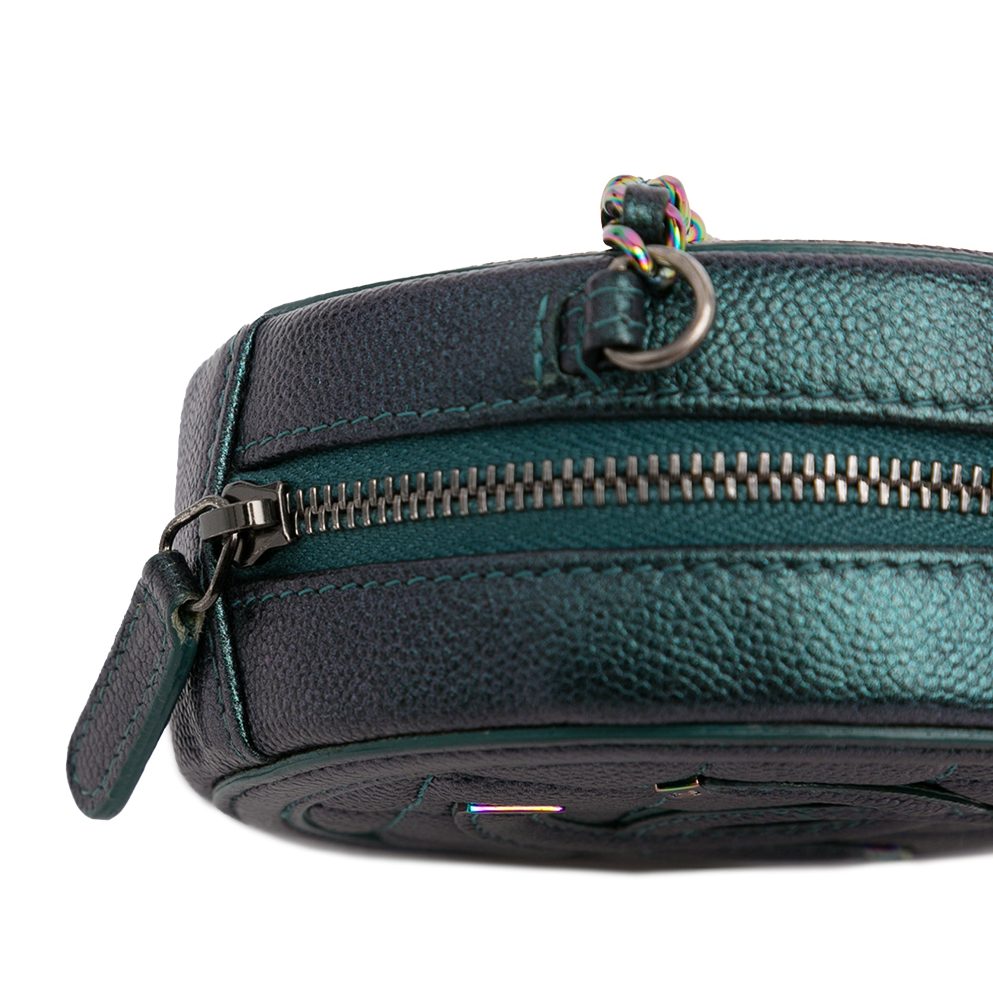 Caviar CC Filigree Round Crossbody_9