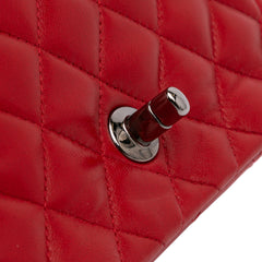 Mini Square Classic Lambskin Single Flap