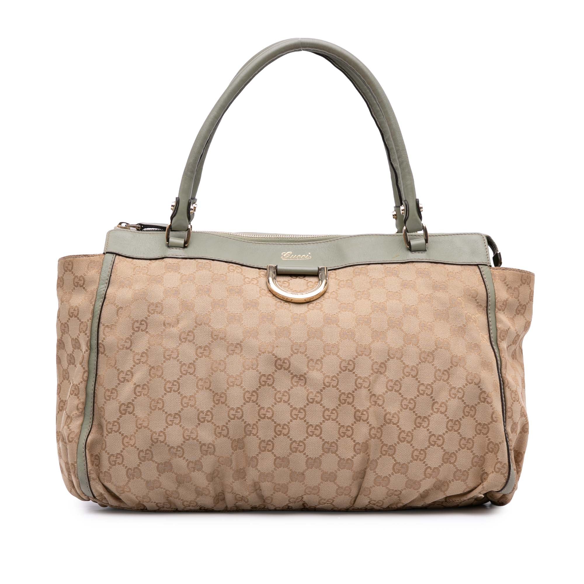 GG Canvas Abbey D Ring Tote