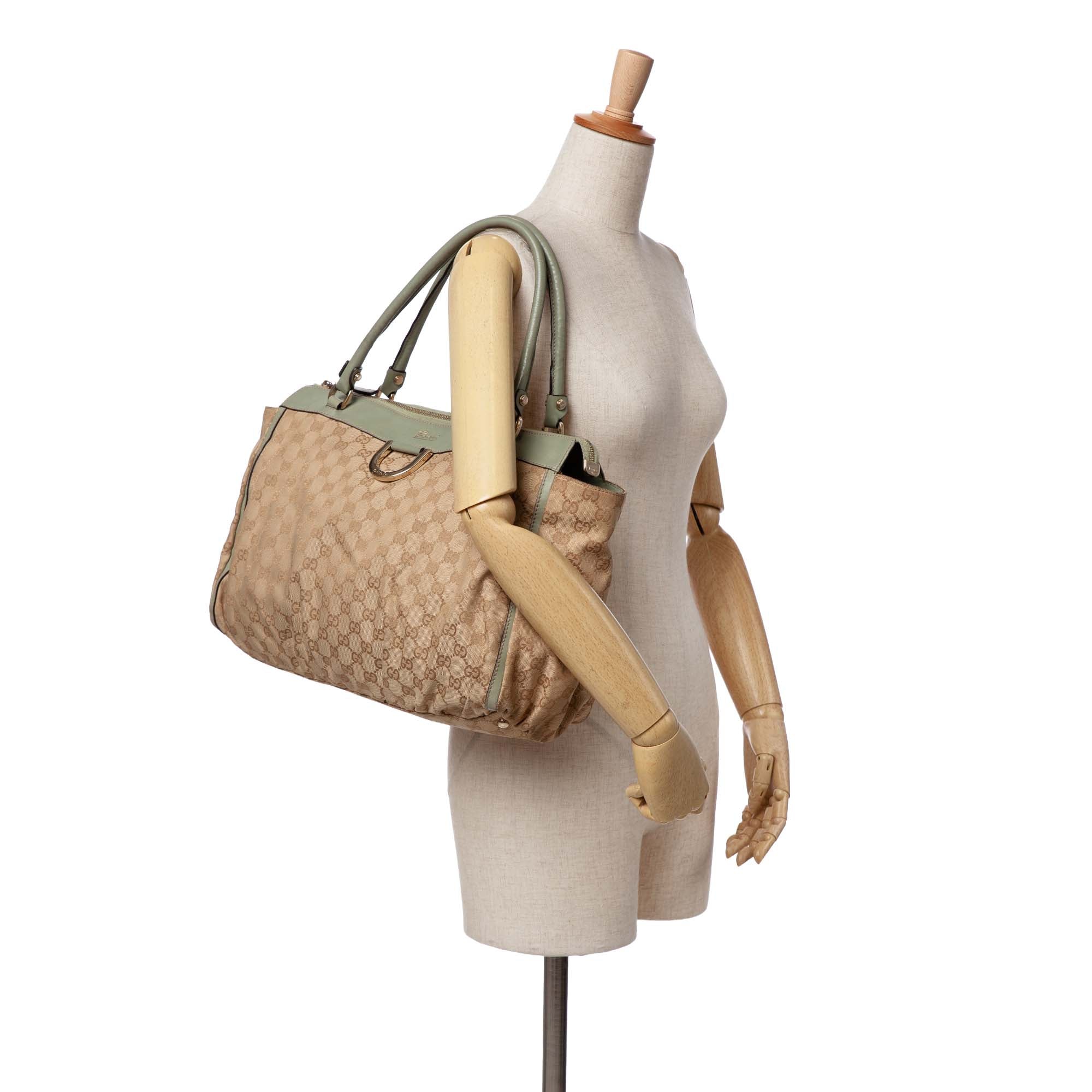 GG Canvas Abbey D Ring Tote