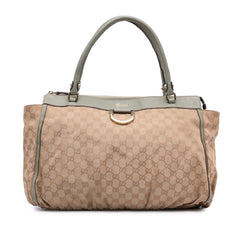 GG Canvas Abbey D Ring Tote