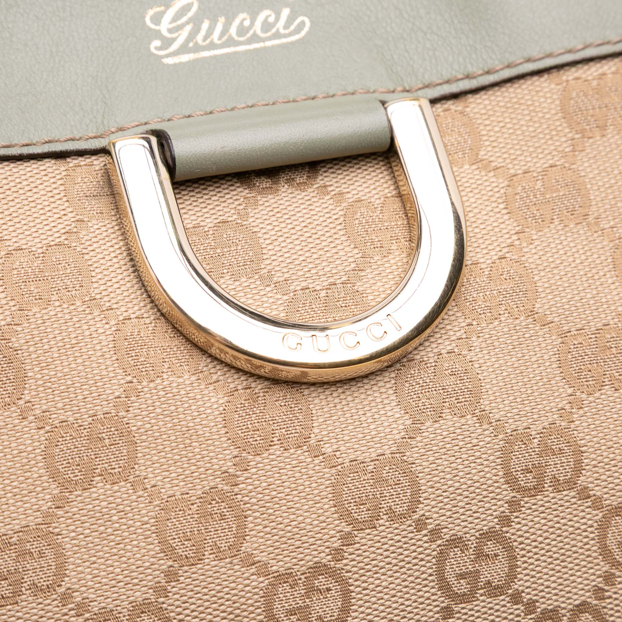 GG Canvas Abbey D Ring Tote