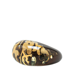 Resin Crystal Inclusion Ring