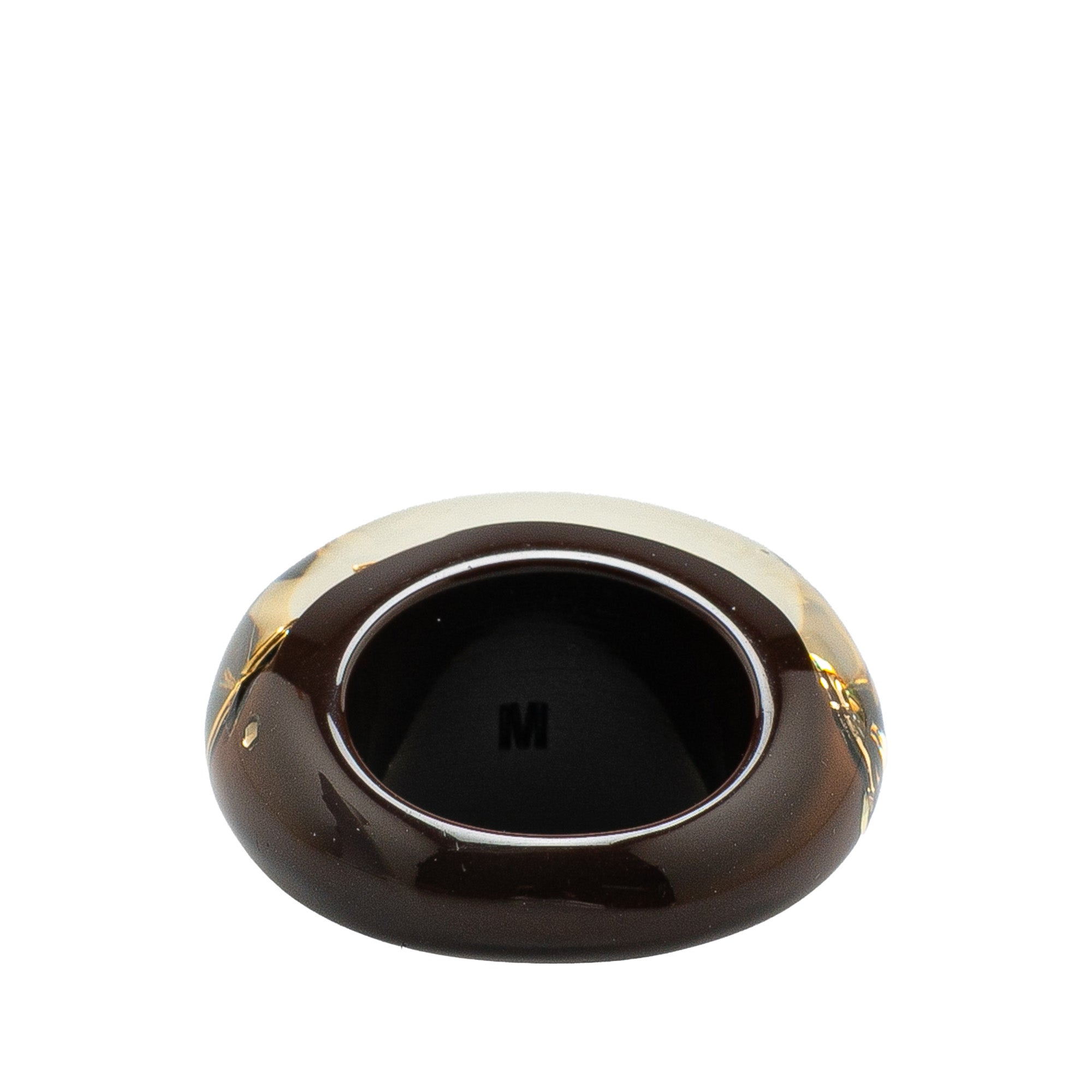 Resin Crystal Inclusion Ring
