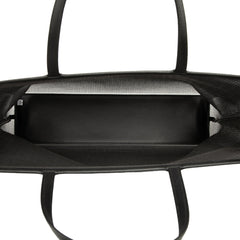 Large Sequined Mesh Logo Tote