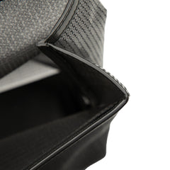 Large Sequined Mesh Logo Tote