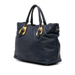 Soft Calfskin Open Convertible Shopping Tote