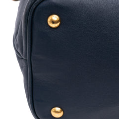 Soft Calfskin Open Convertible Shopping Tote