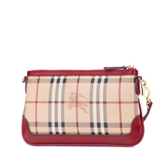 Haymarket Check Coated Canvas Peyton Crossbody