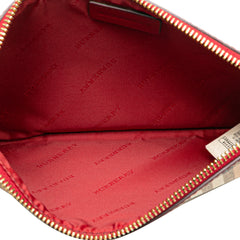 Haymarket Check Coated Canvas Peyton Crossbody