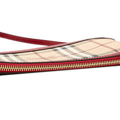 Haymarket Check Coated Canvas Peyton Crossbody