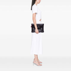 Medium Printed Lambskin Cuba La Habana O Case Clutch
