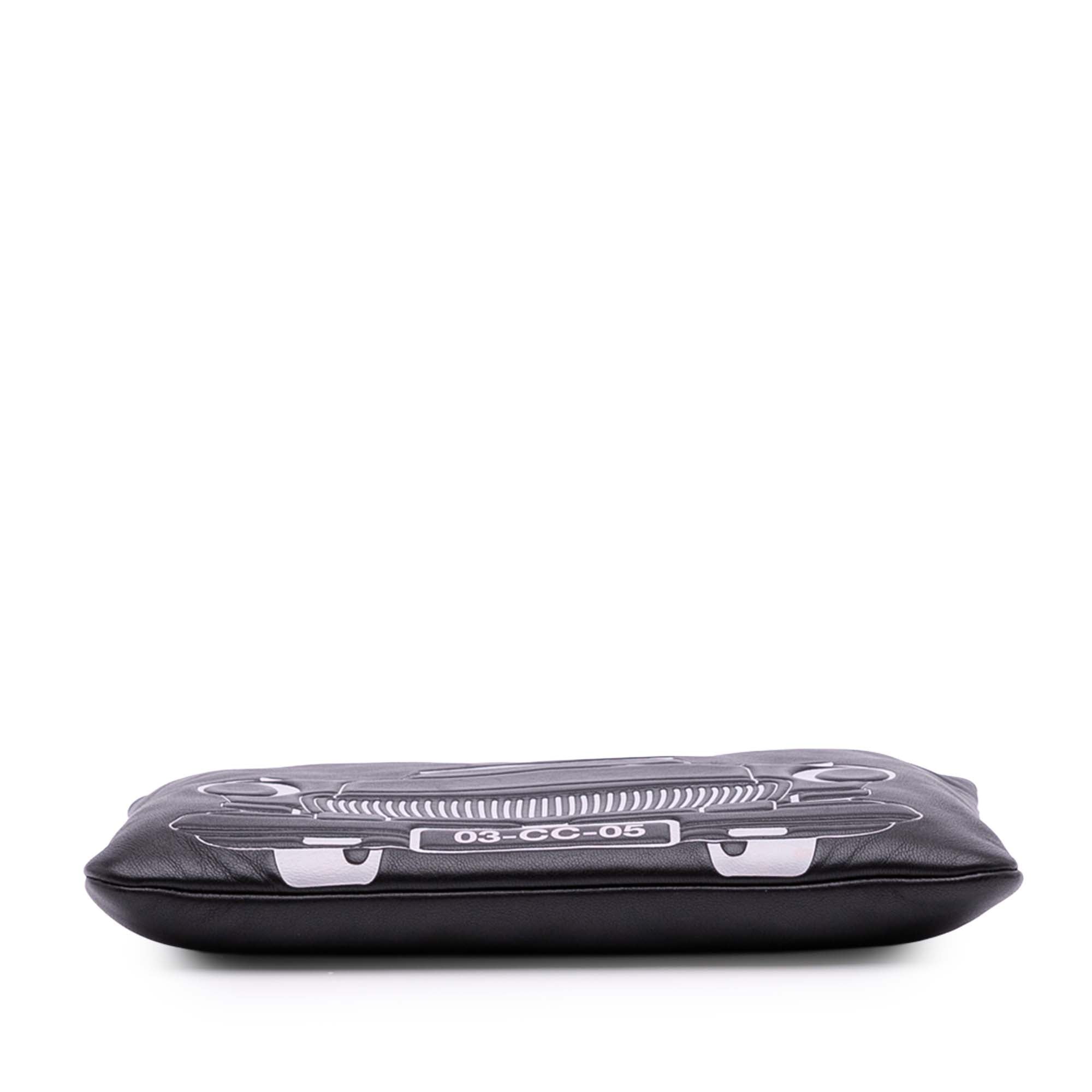 Medium Printed Lambskin Cuba La Habana O Case Clutch