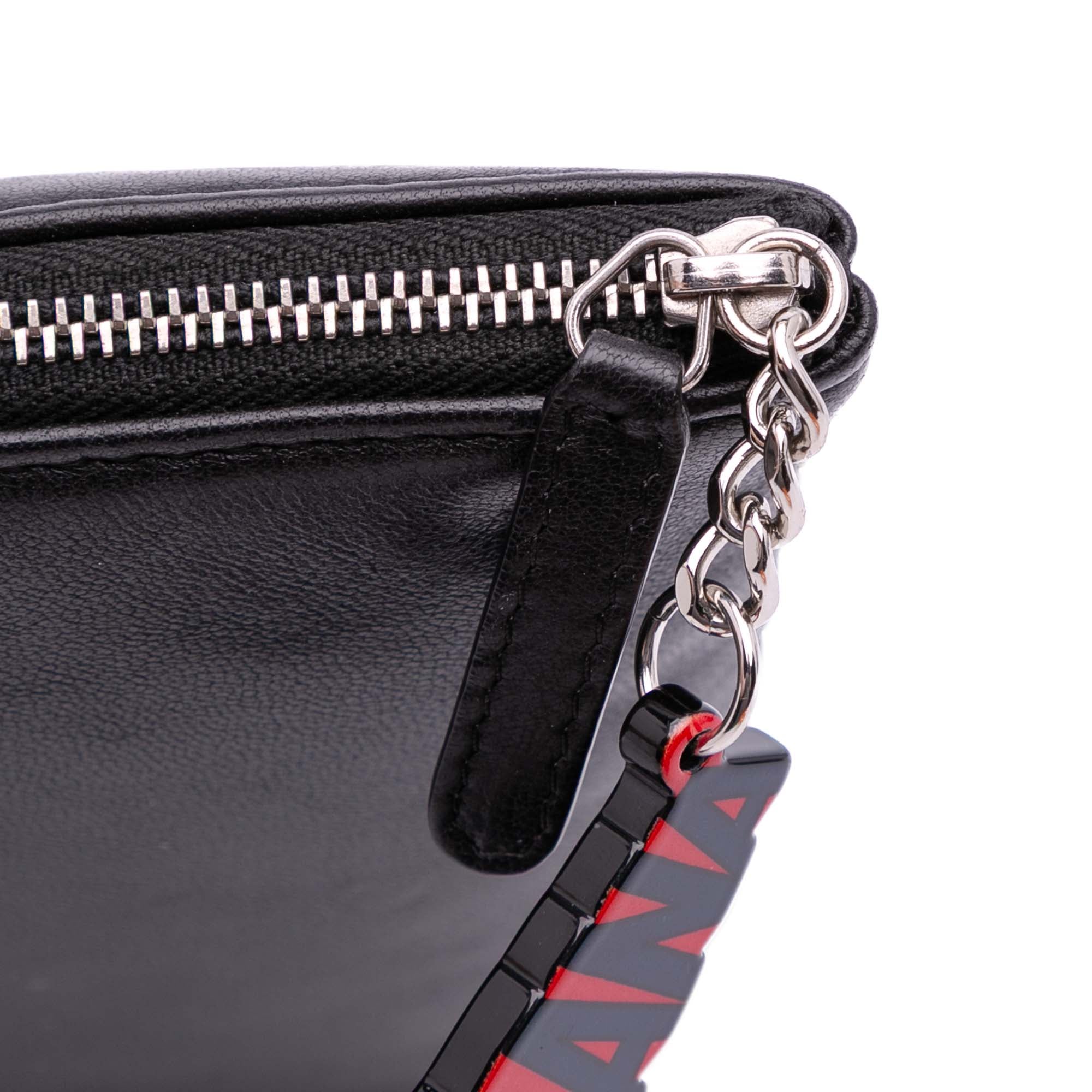 Medium Printed Lambskin Cuba La Habana O Case Clutch