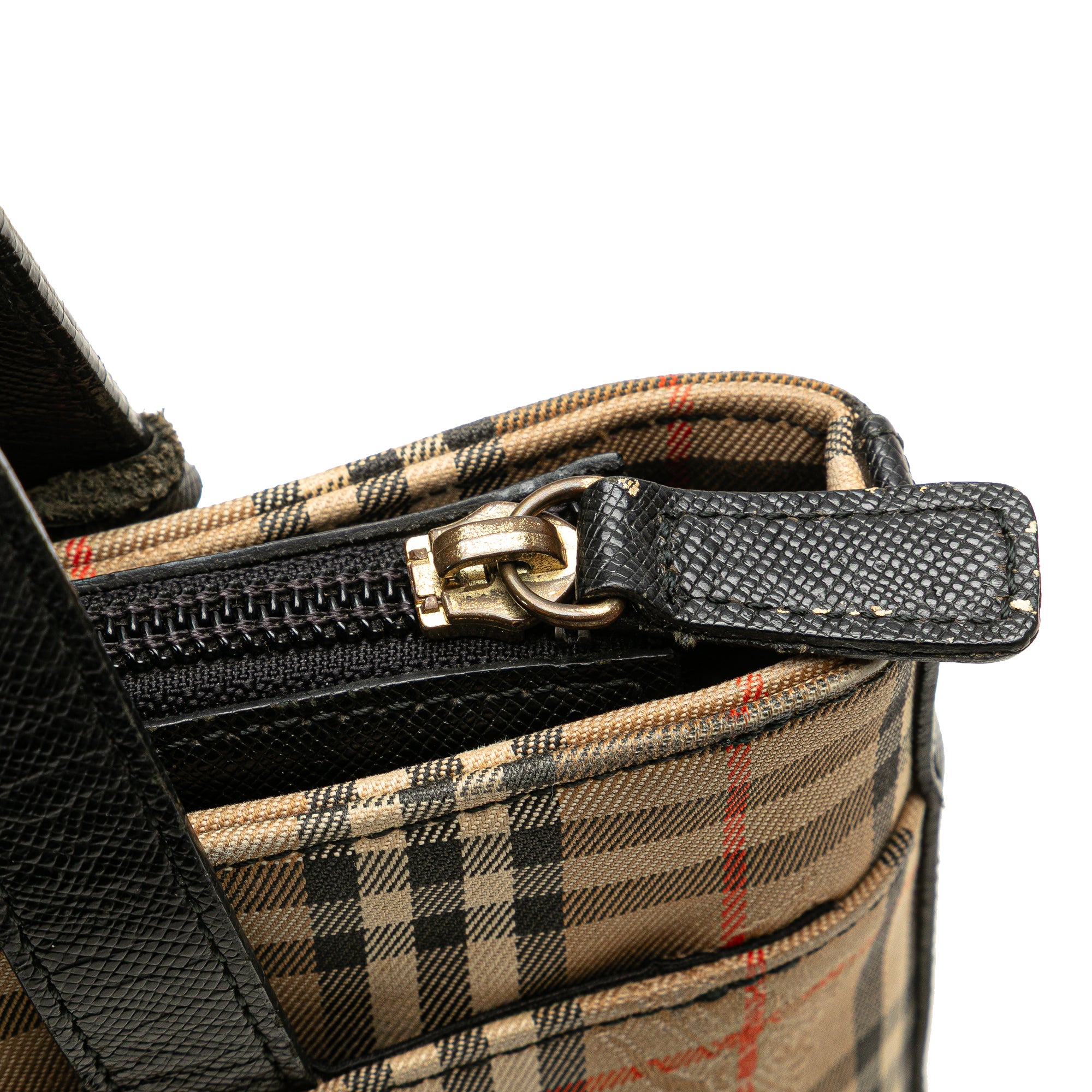 Haymarket Check Canvas Handbag