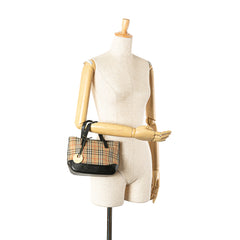 Haymarket Check Canvas Handbag