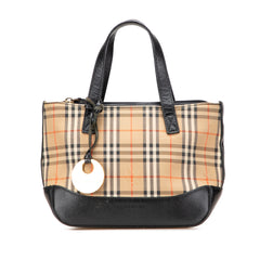 Haymarket Check Canvas Handbag