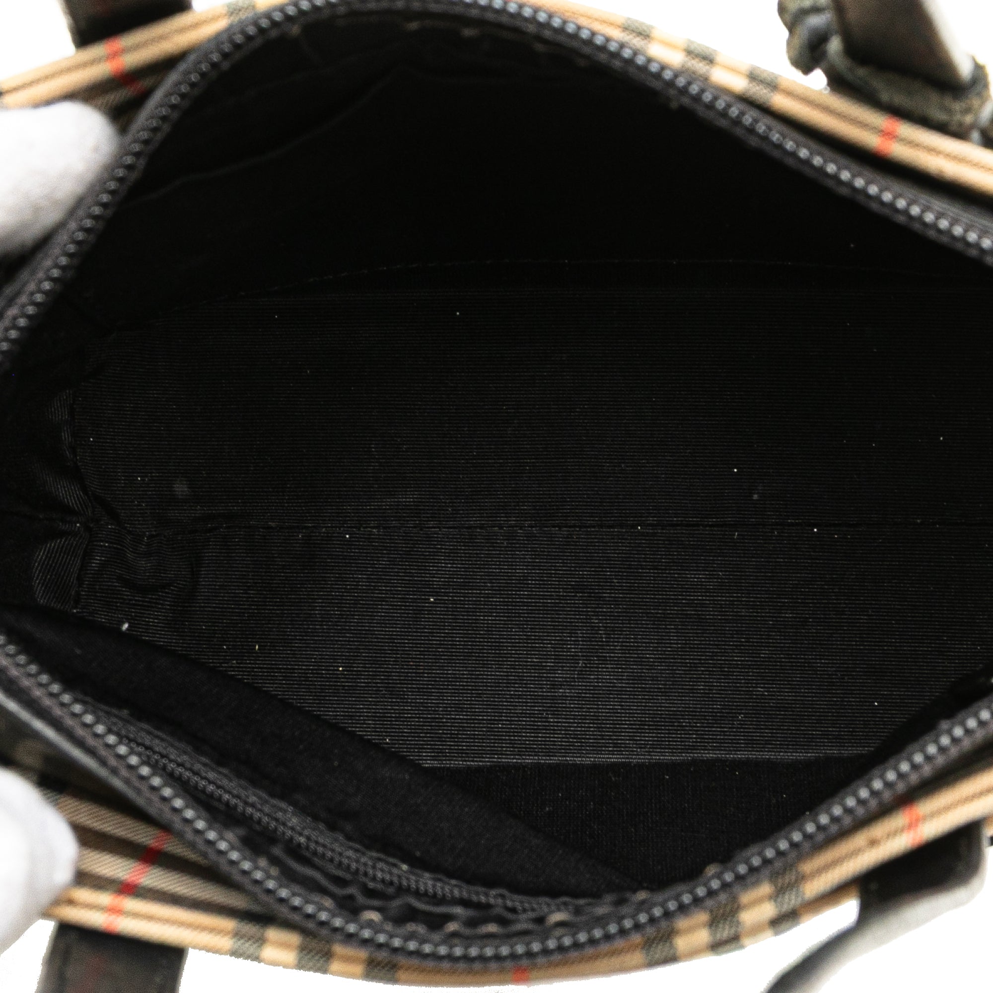 Haymarket Check Canvas Handbag