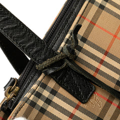 Haymarket Check Canvas Handbag