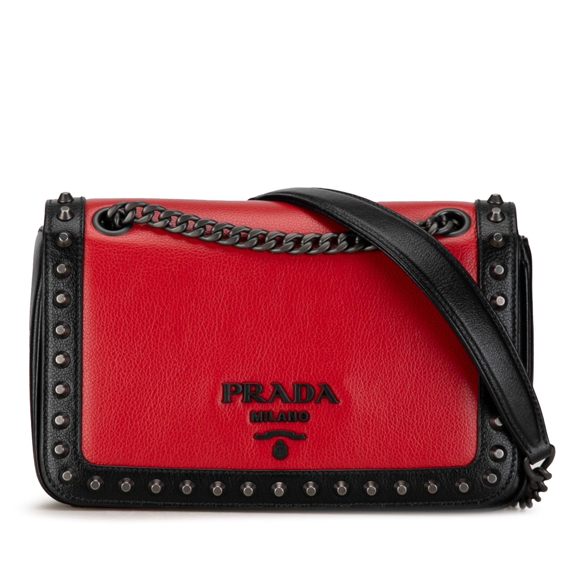 Studded Glace Calf Crossbody_0