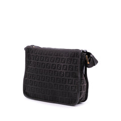 Small Zucchino Canvas F Charm Crossbody