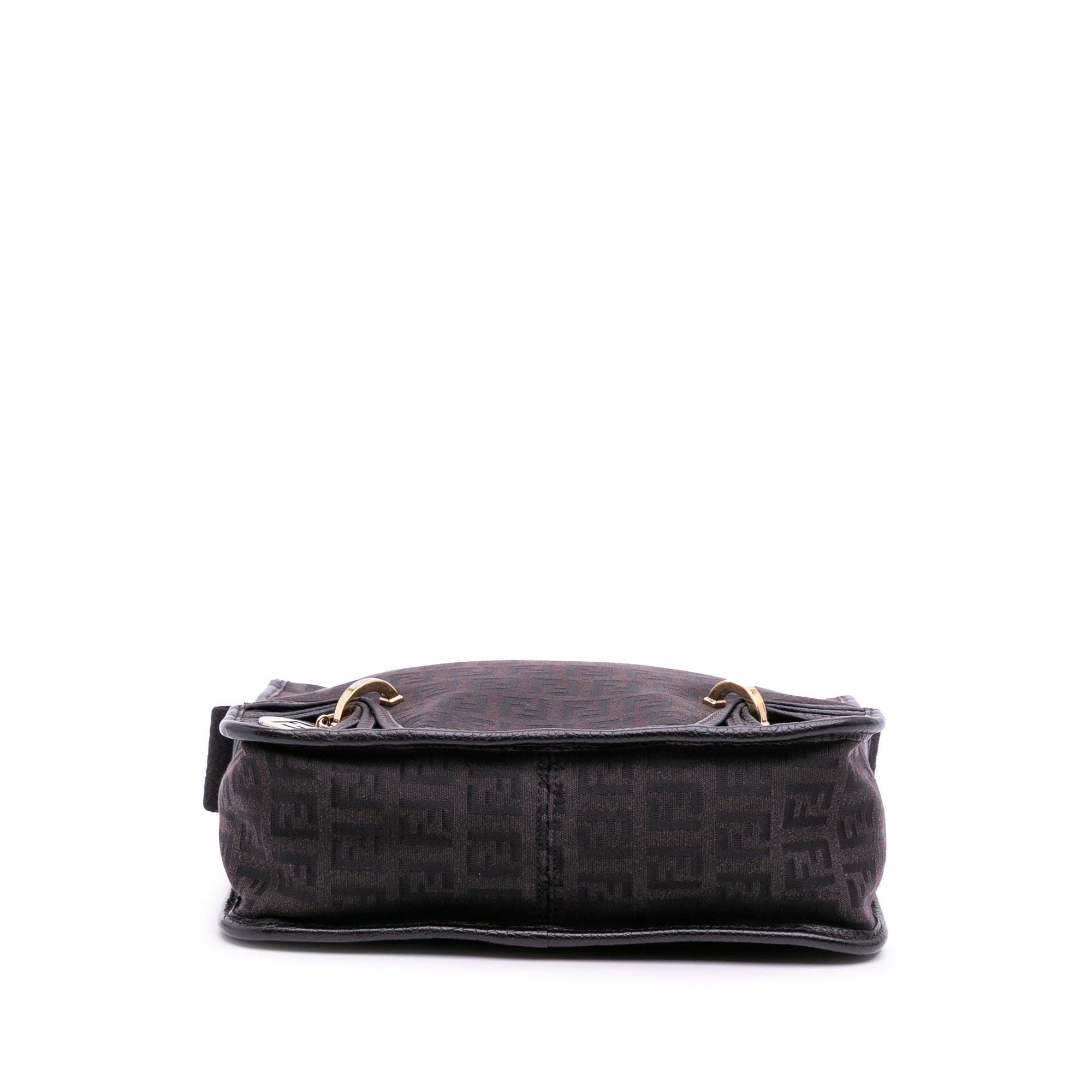 Small Zucchino Canvas F Charm Crossbody