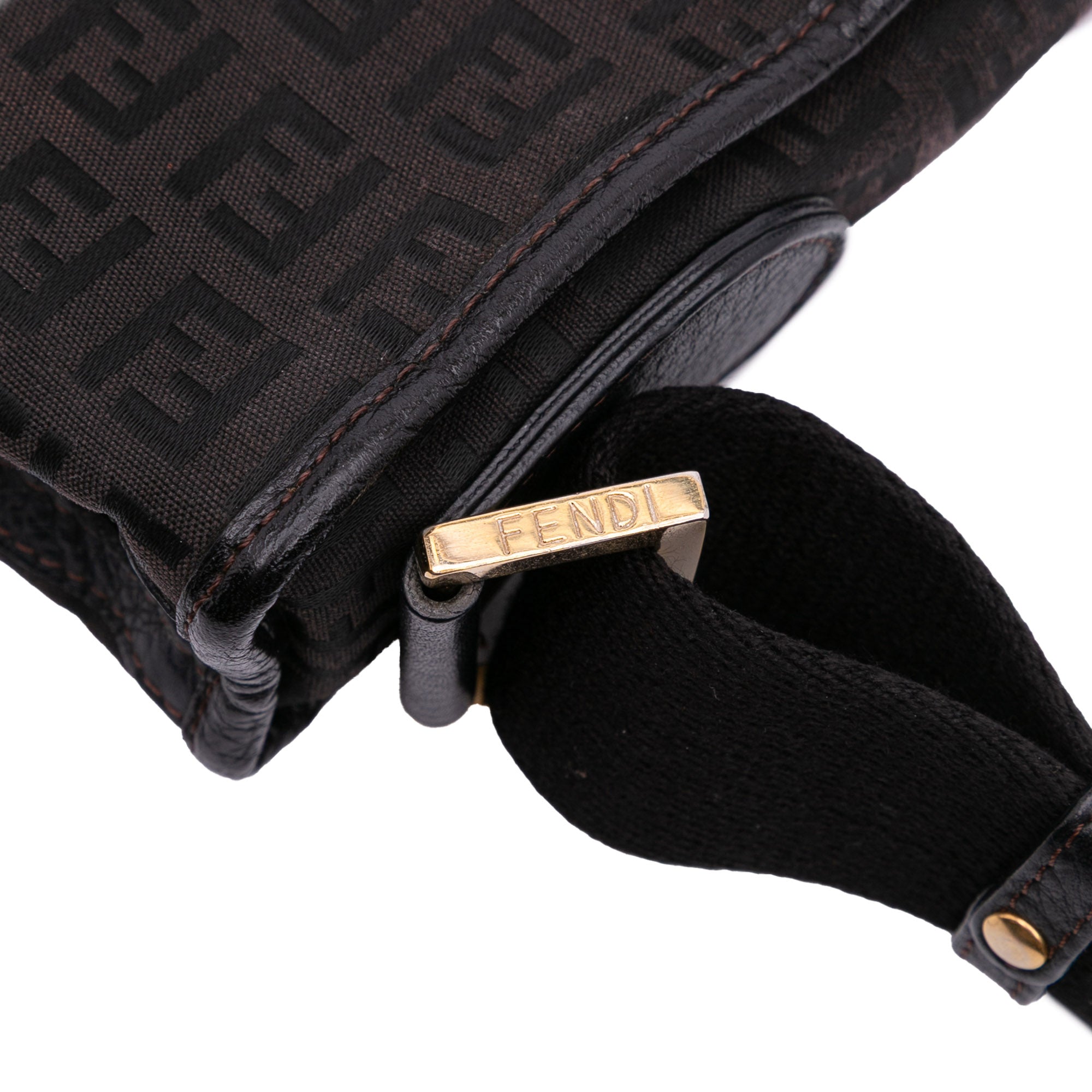 Small Zucchino Canvas F Charm Crossbody