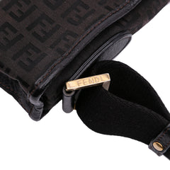 Small Zucchino Canvas F Charm Crossbody
