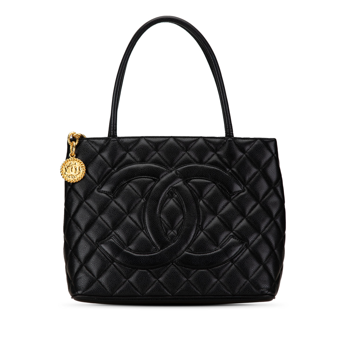 Caviar Medallion Tote