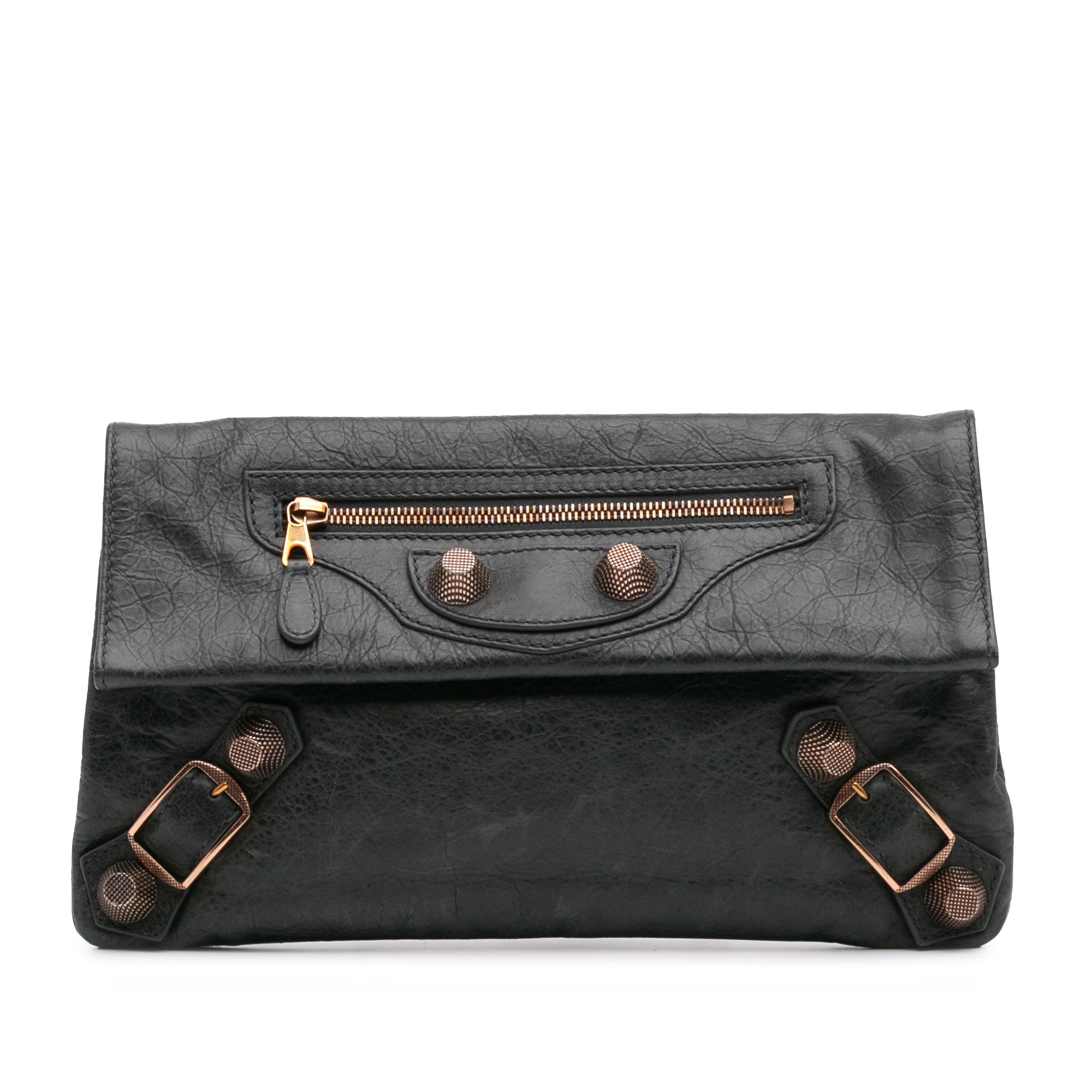 Lambskin Motocross Giant 21 Envelope Clutch