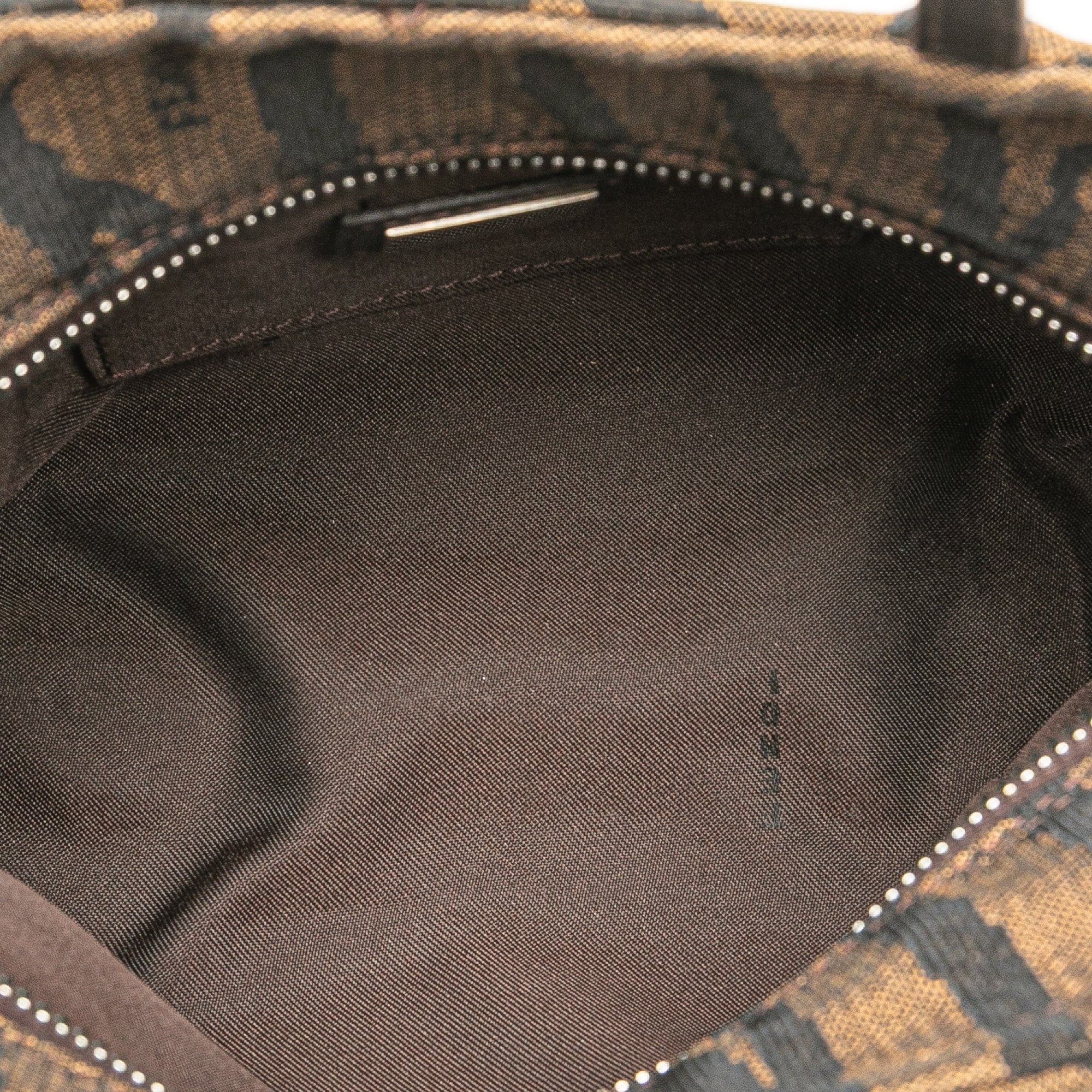 Zebra Print Canvas Handbag