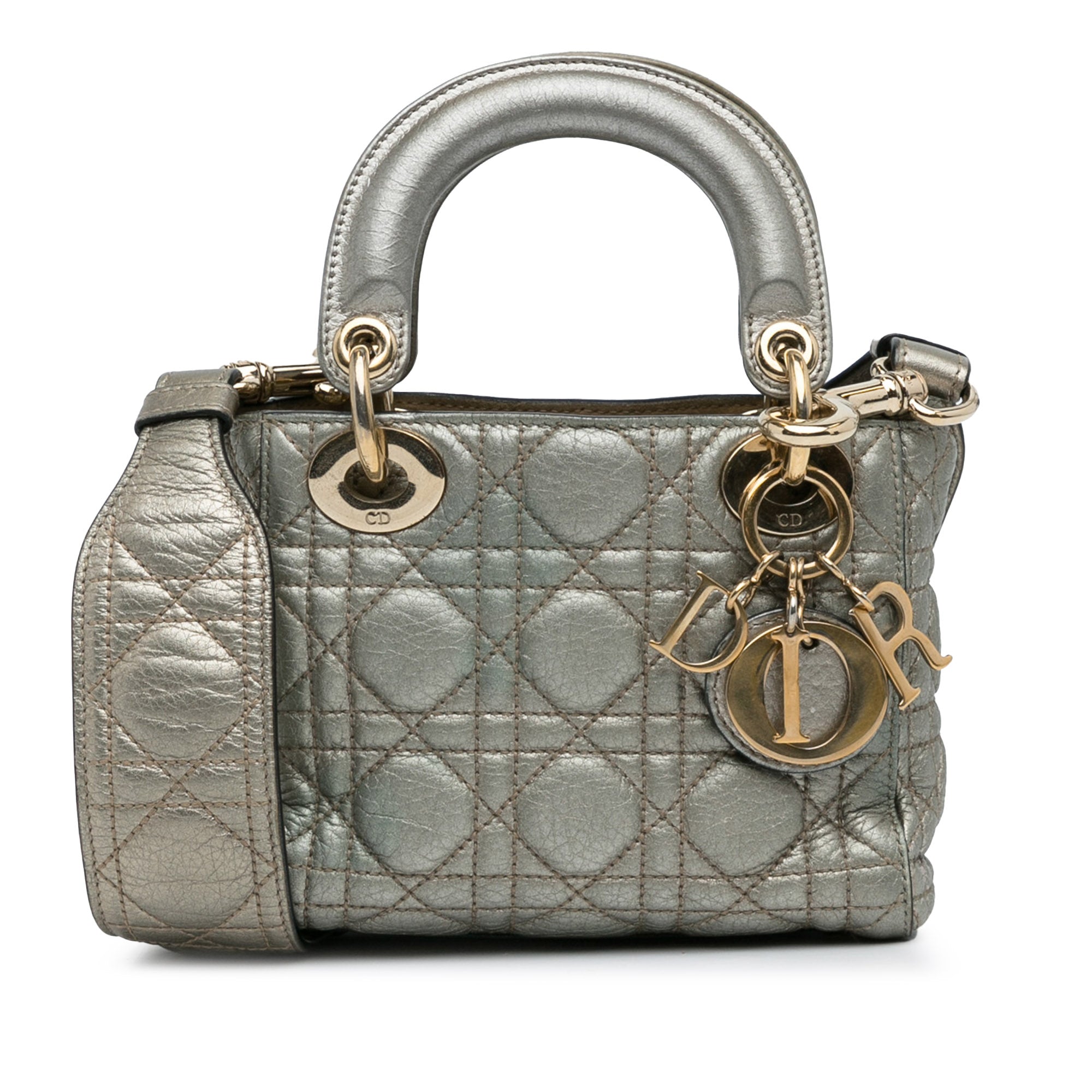 Mini Lambskin Cannage Lady Dior_0