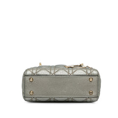 Mini Lambskin Cannage Lady Dior_4