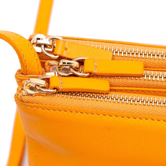 Large Lambskin Trio Crossbody