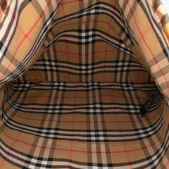 House Check Coated Canvas Tote