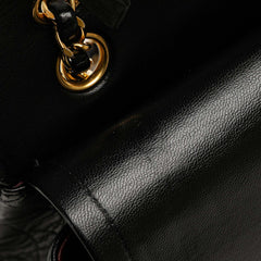 Medium Classic Lambskin Double Flap